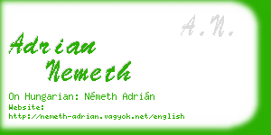 adrian nemeth business card